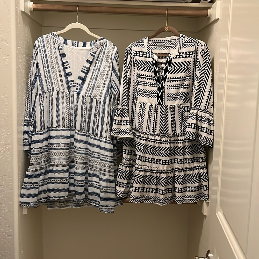 Elan Style Dresses--two large